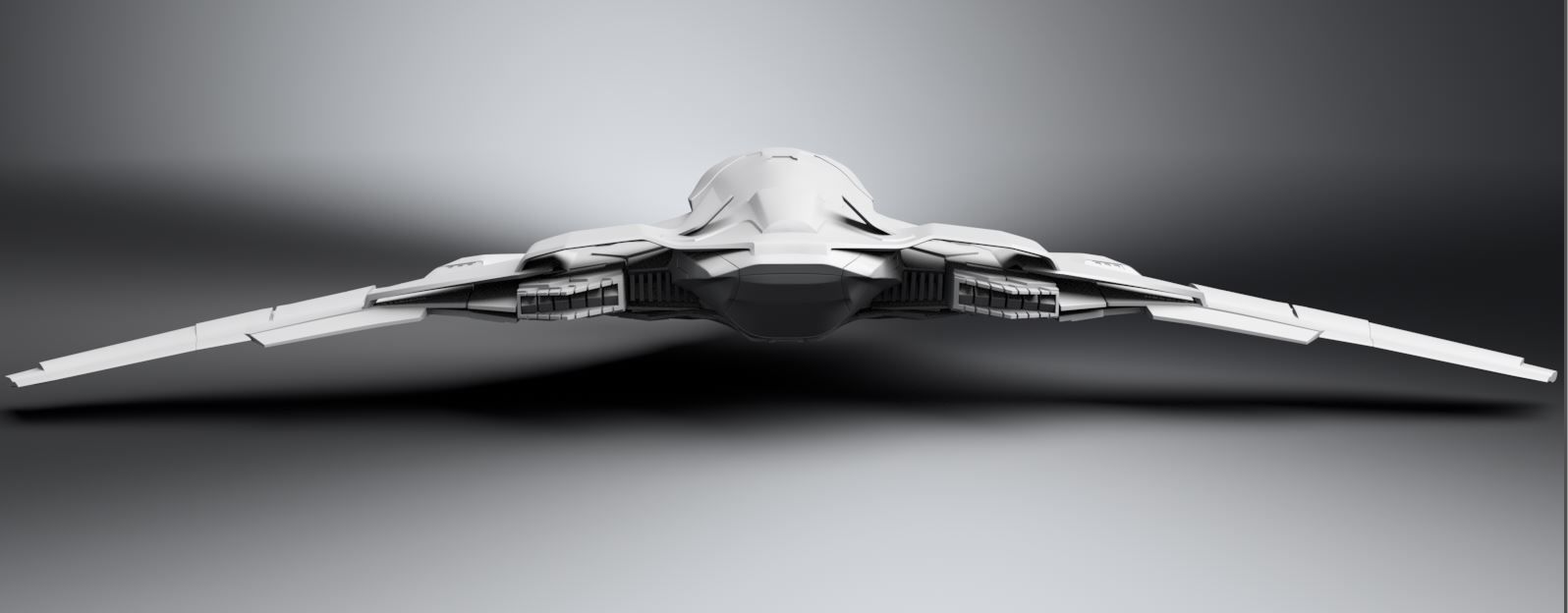 Avengers Quinjet Scale model 3D print model_9