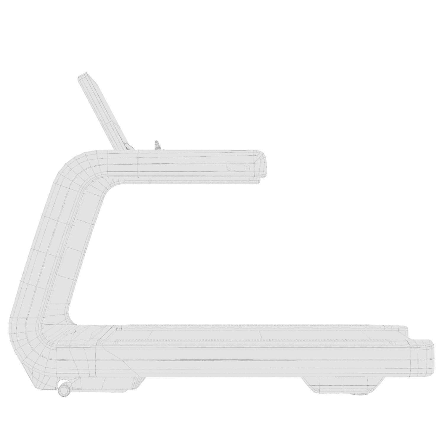 Treadmill Technogym Artis Run 3D model_11