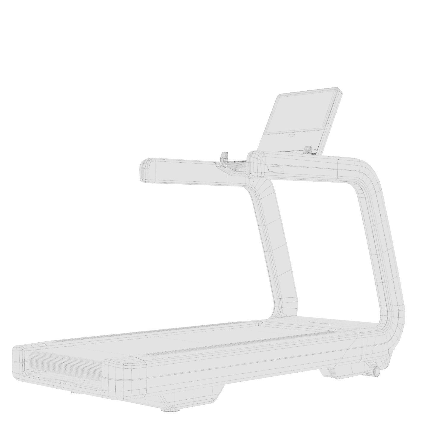 Treadmill Technogym Artis Run 3D model_16