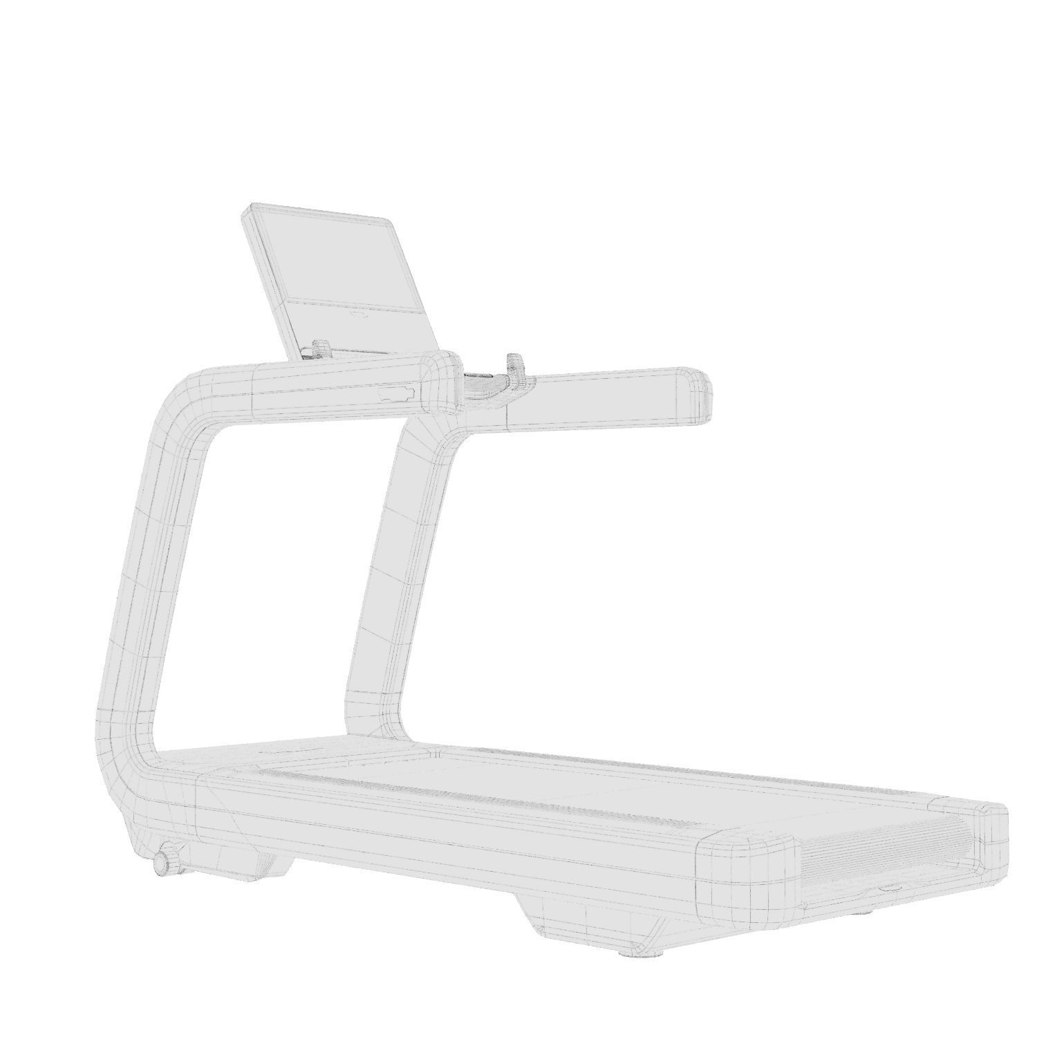 Treadmill Technogym Artis Run 3D model_10