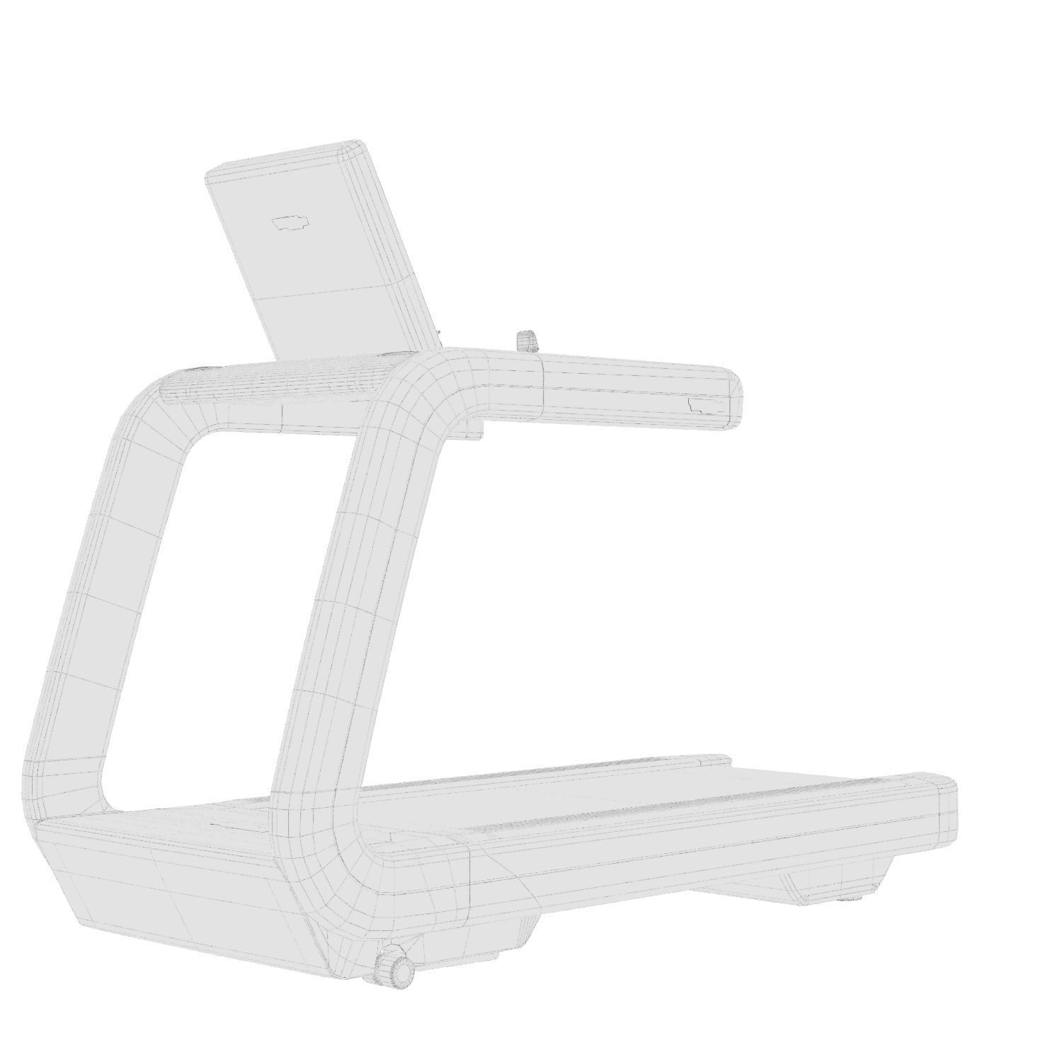 Treadmill Technogym Artis Run 3D model_12