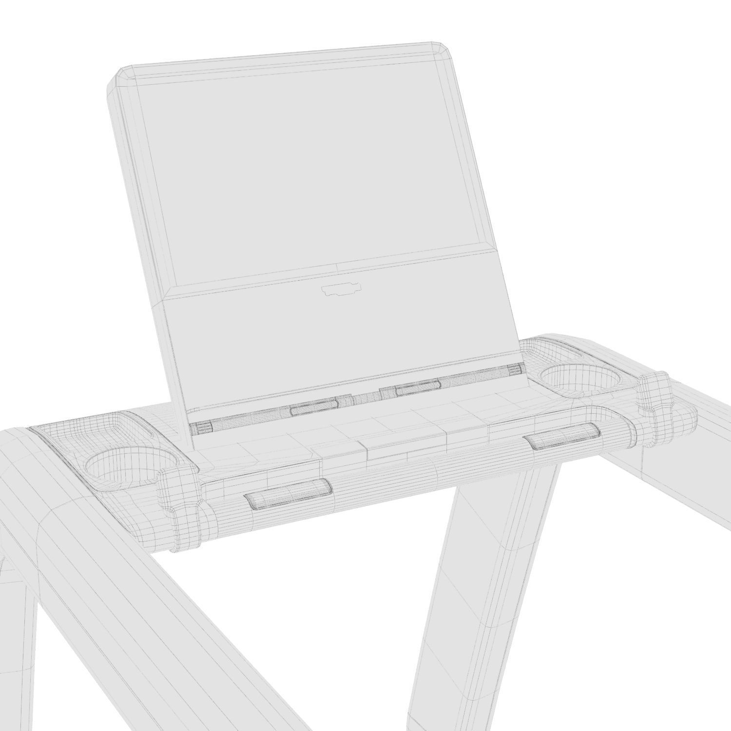 Treadmill Technogym Artis Run 3D model_17