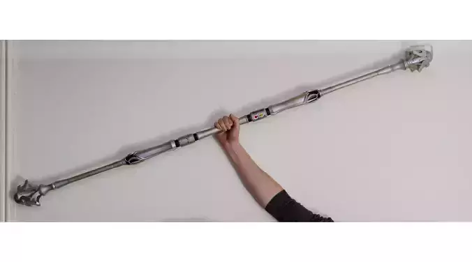 Final Fantasy VII 7 Remake - Lifesize Aeriths Arcane Scepter 3D print model