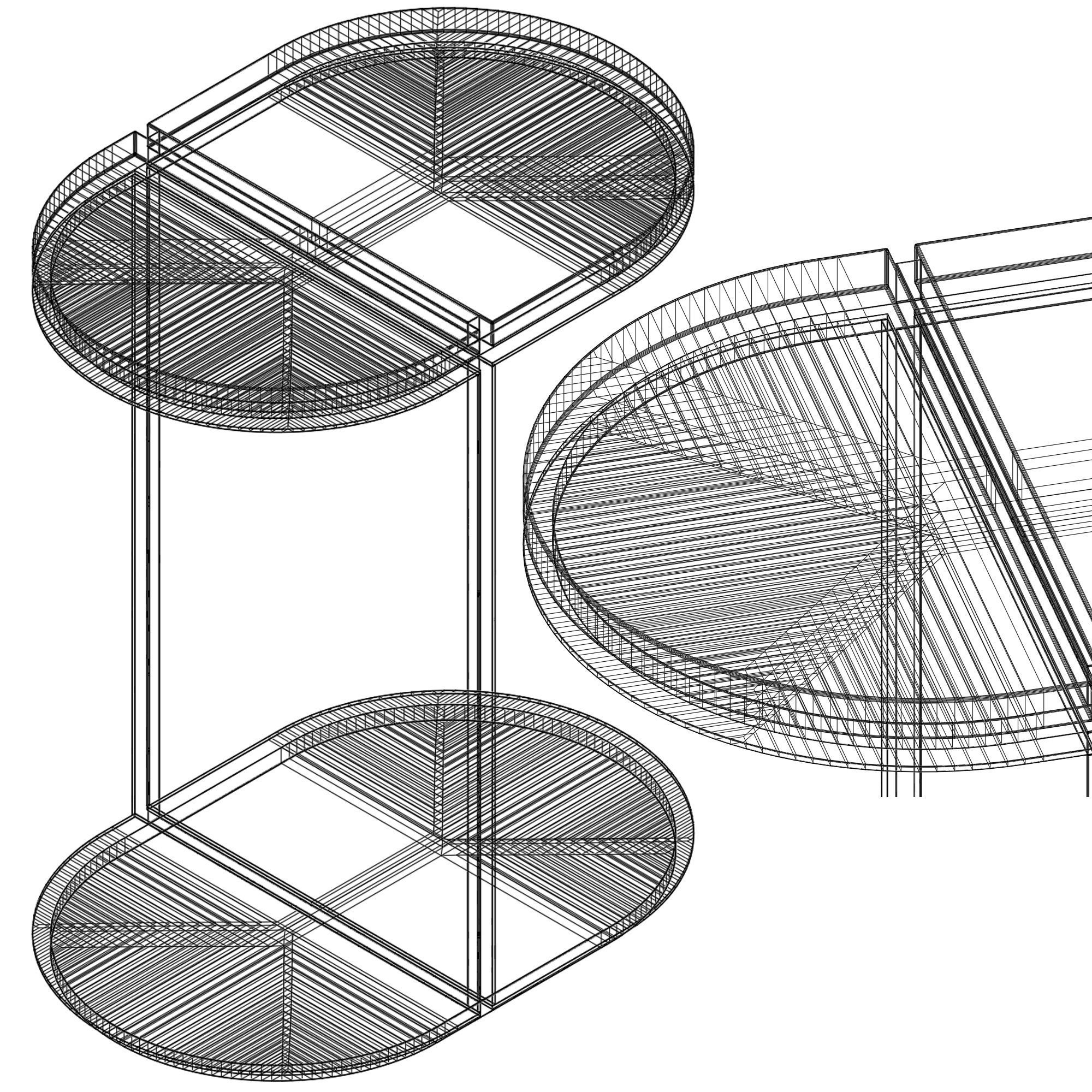 Frato SARASOTA Side Table 3D model_8