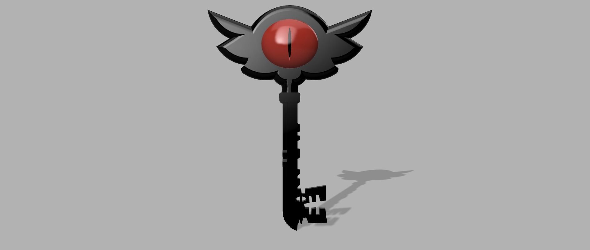 Hazbin hotel demon key 3D print model_15