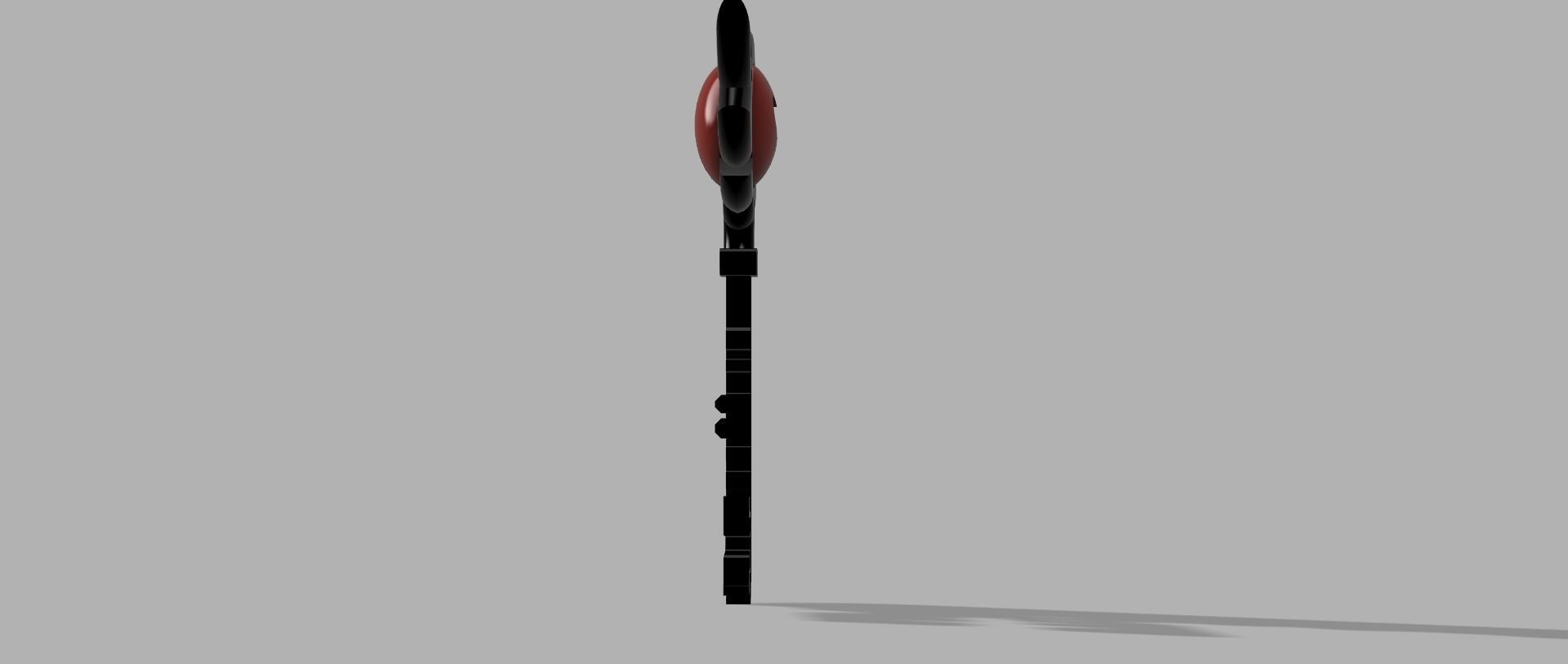 Hazbin hotel demon key 3D print model_14