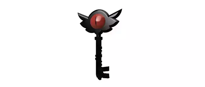 Hazbin hotel demon key 3D print model