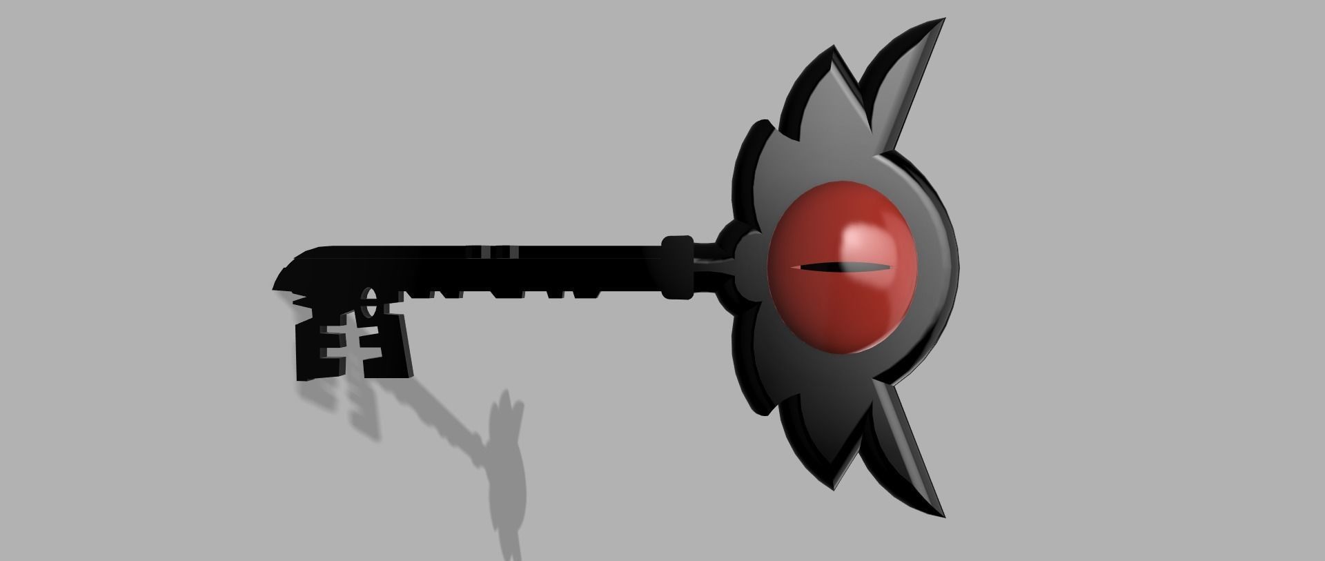 Hazbin hotel demon key 3D print model_18