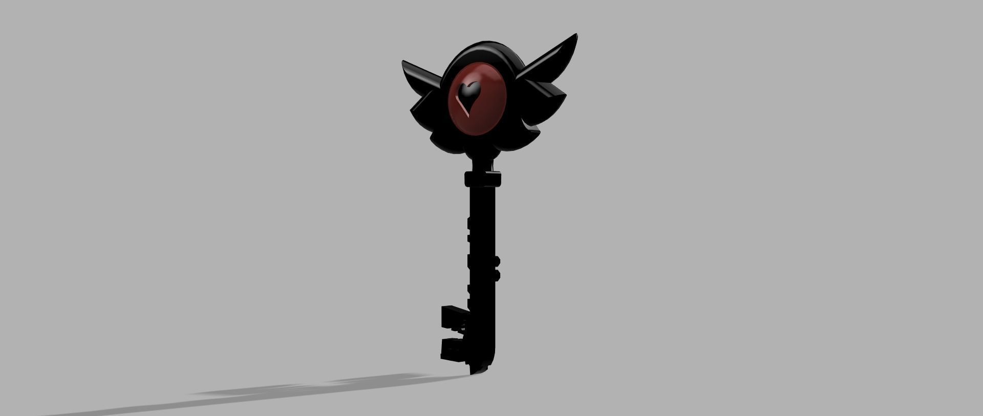 Hazbin hotel demon key 3D print model_20