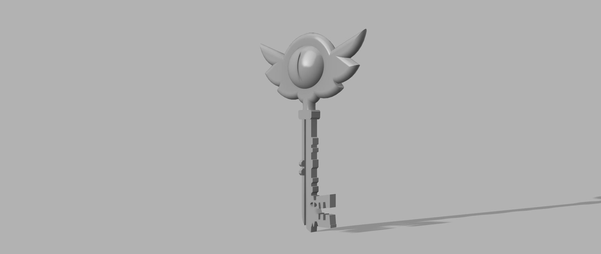 Hazbin hotel demon key 3D print model_6
