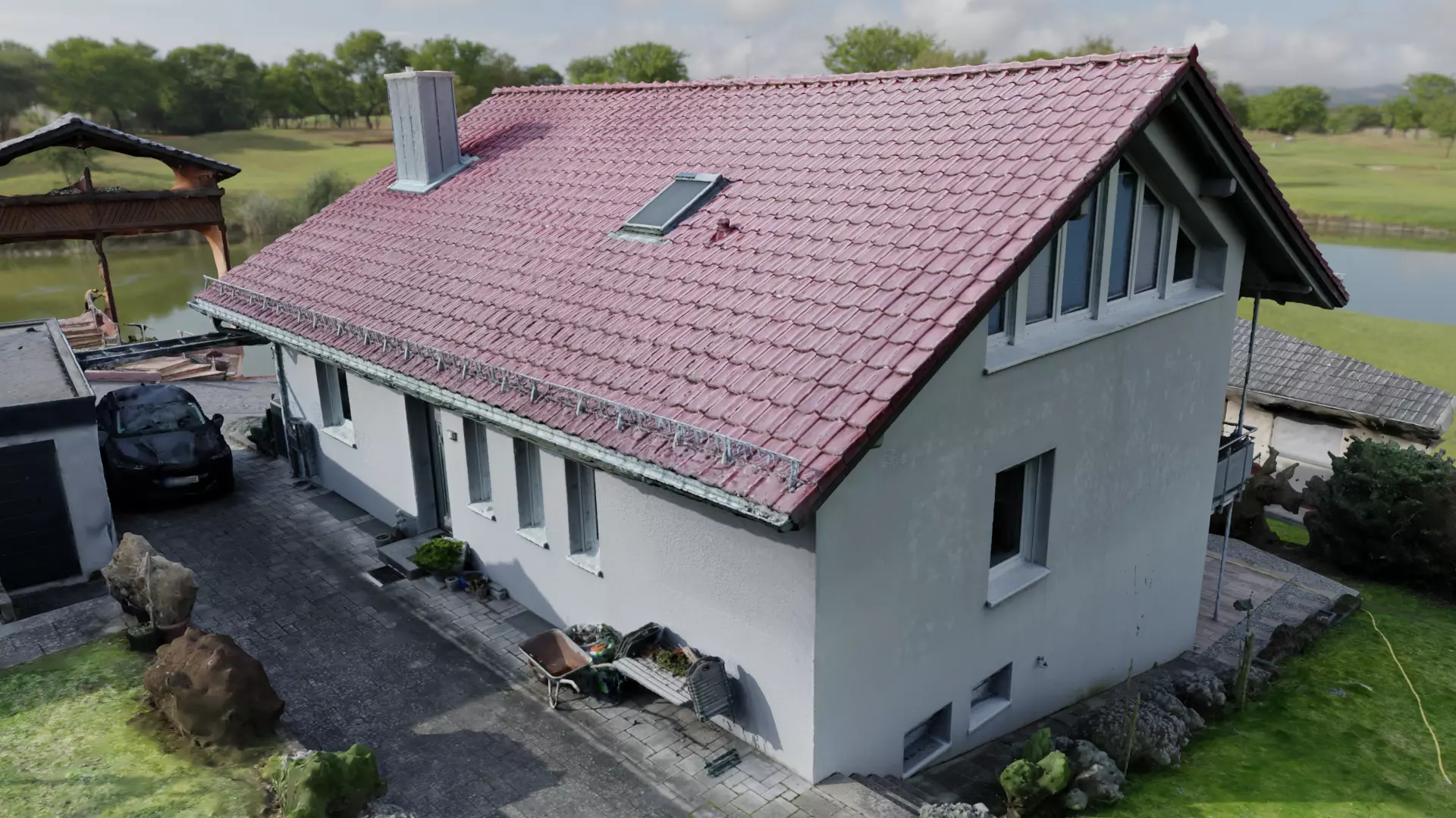 3D Scaned house in Germany 3D model_0