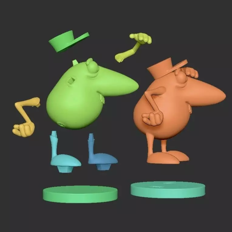 HOMBRE BLANCO 3D print model_5