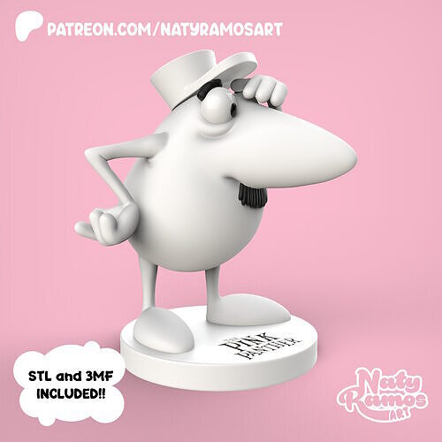 HOMBRE BLANCO 3D print model