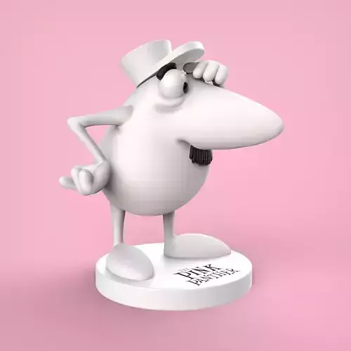 HOMBRE BLANCO 3D print model