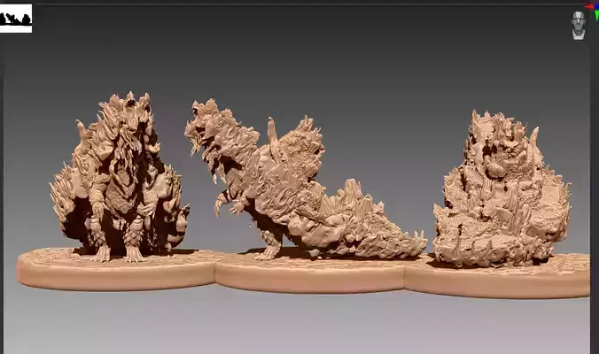 Monster Hunter Zorah Magdaros OBJ and STL 3D print model