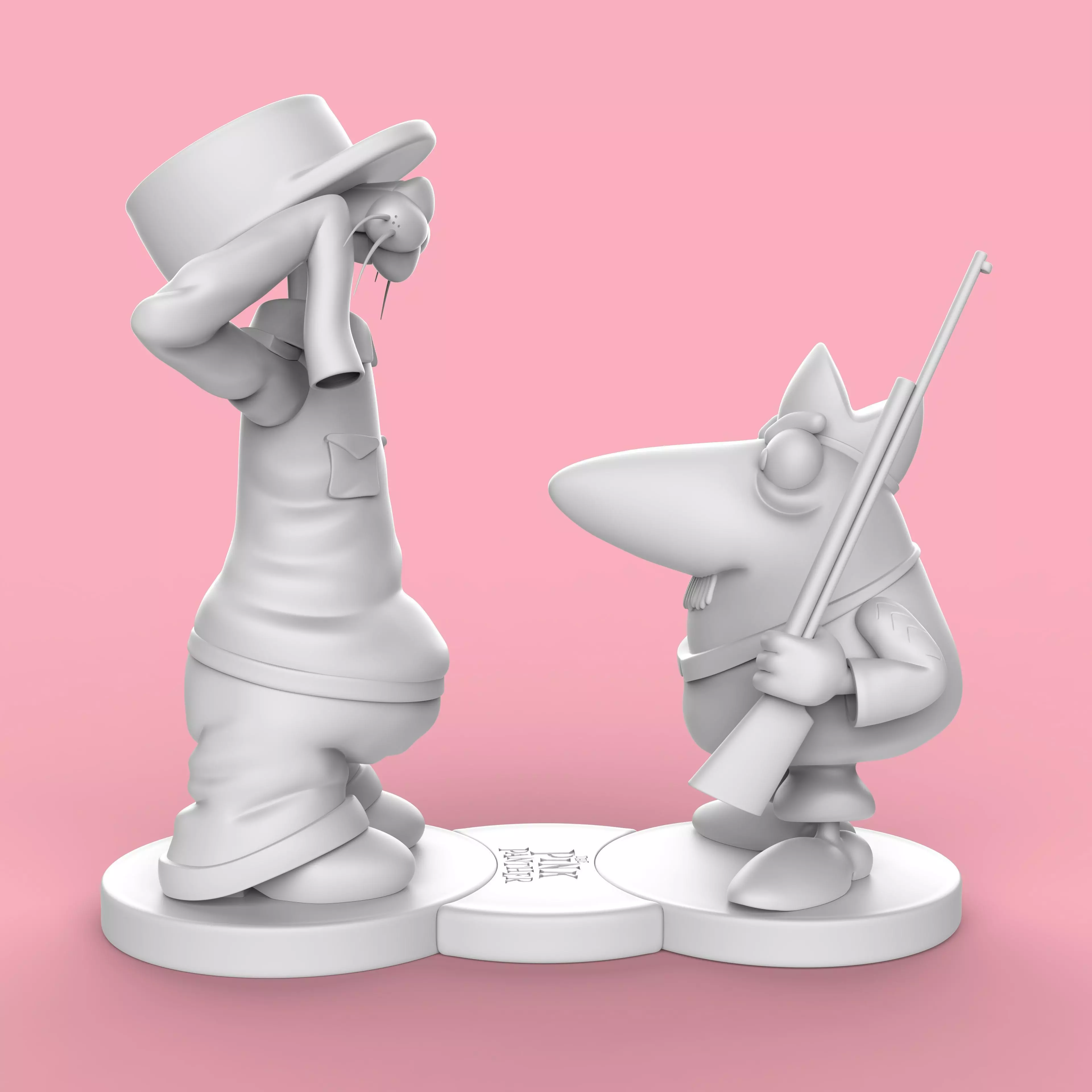 THE PINK SOLDIER- THE PINK PANTHER 3D print model_5