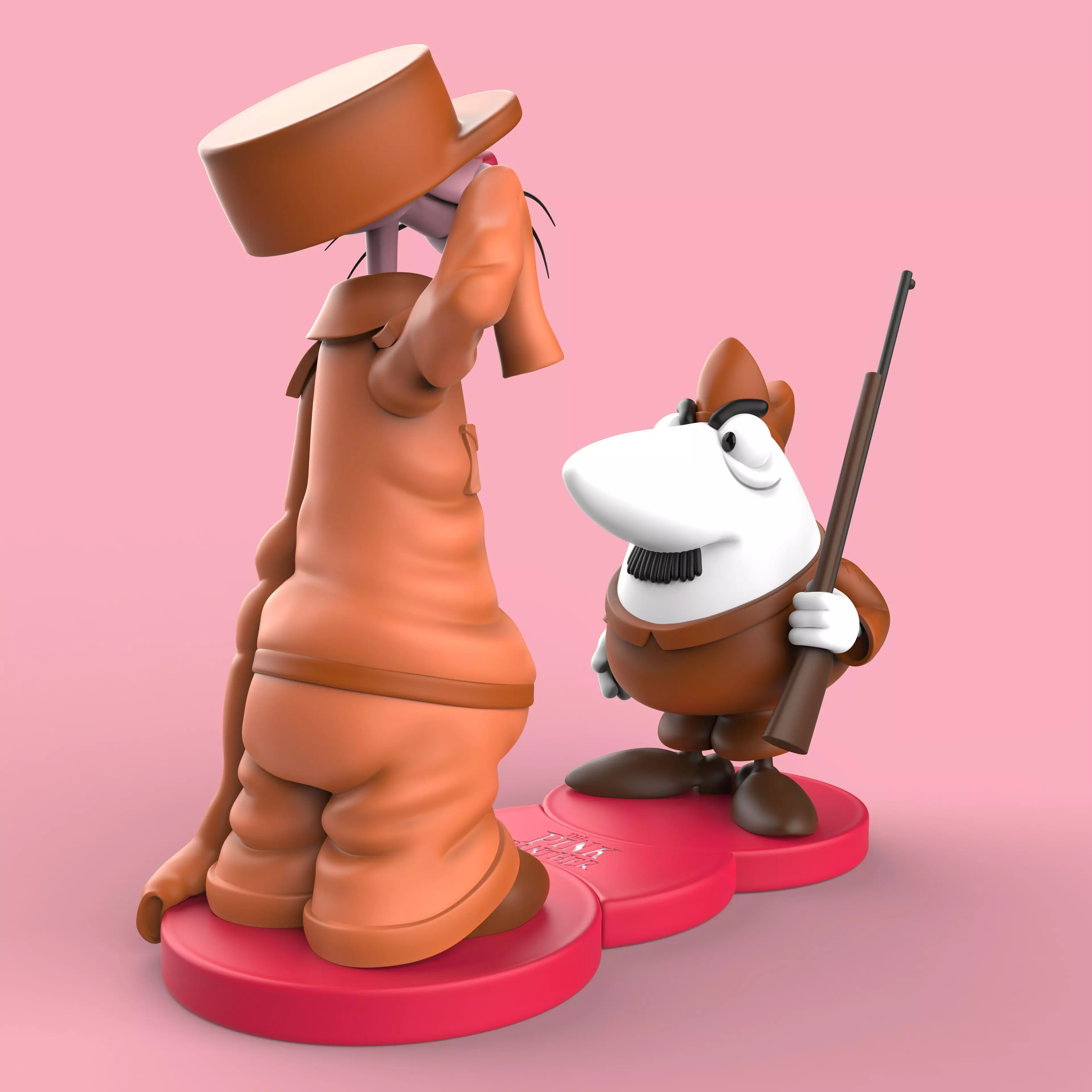 THE PINK SOLDIER- THE PINK PANTHER 3D print model_3
