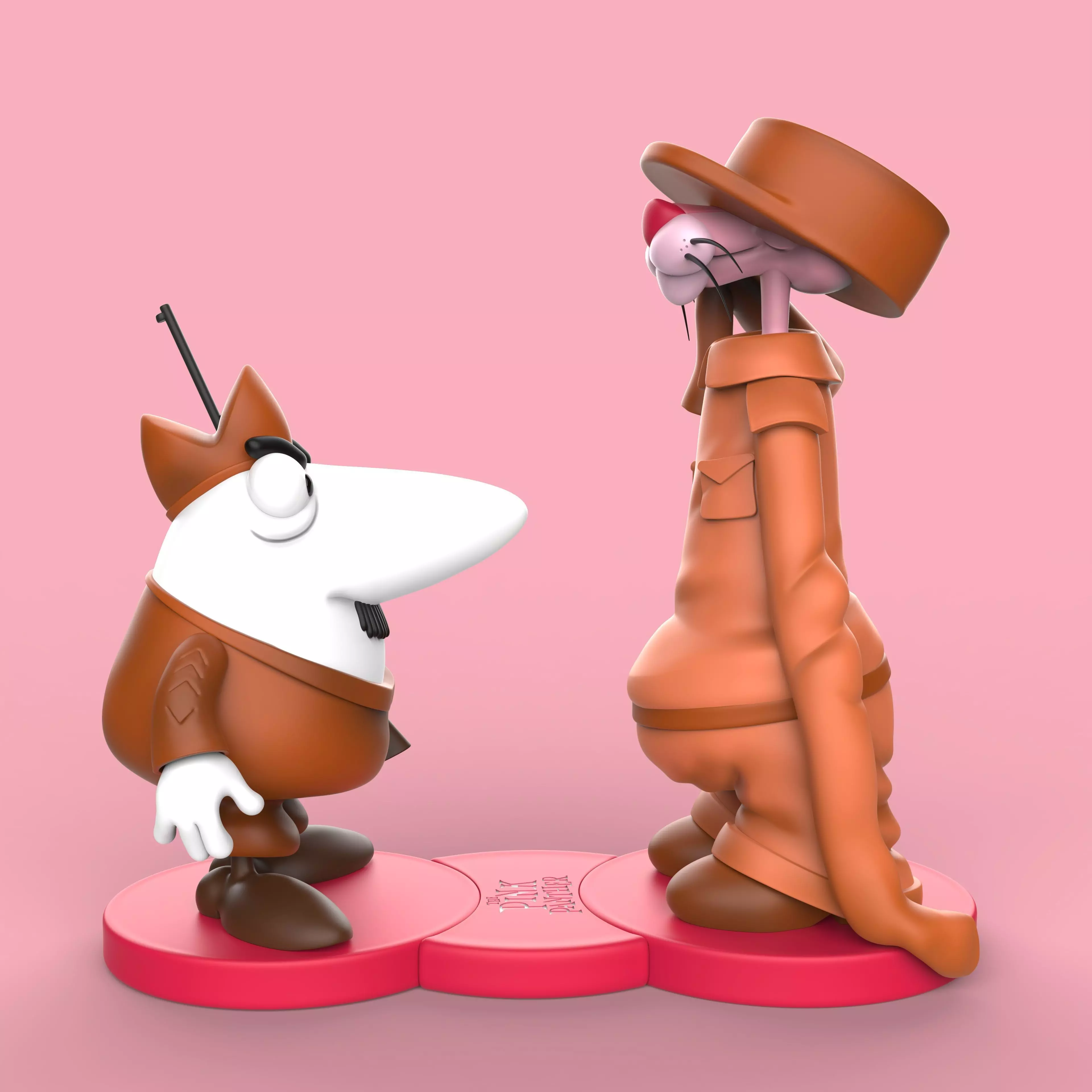 THE PINK SOLDIER- THE PINK PANTHER 3D print model_2