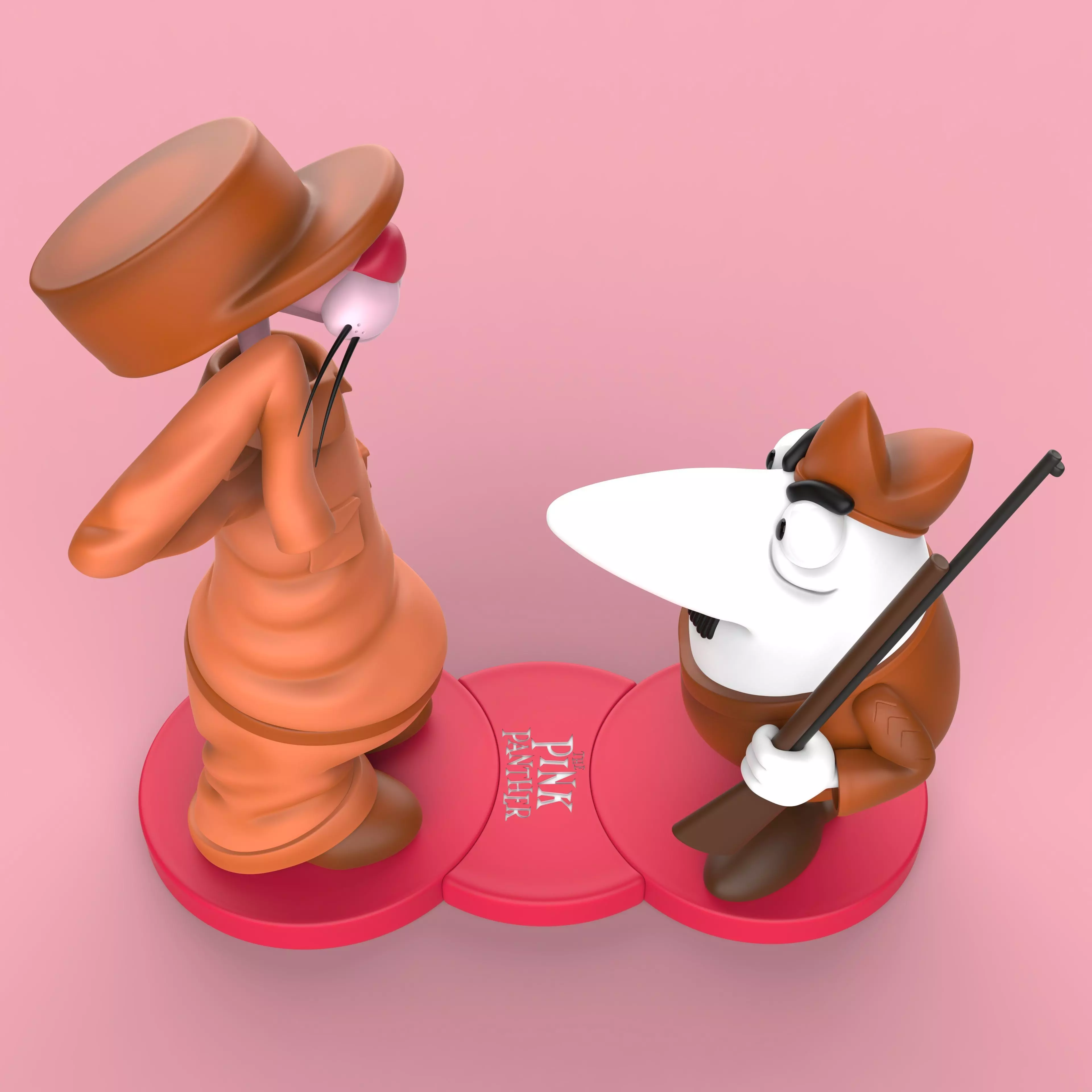 THE PINK SOLDIER- THE PINK PANTHER 3D print model_1