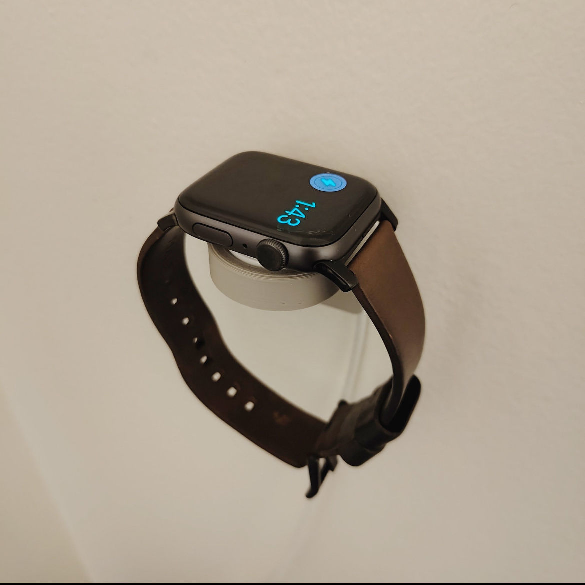 Apple Watch Wall Mount 3D print model_4