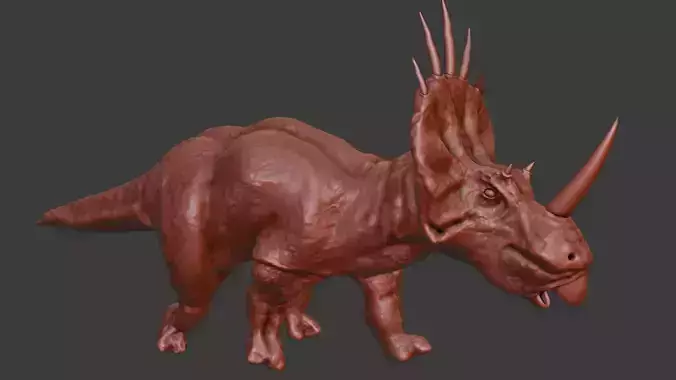 Dinosaur Styracosaurus