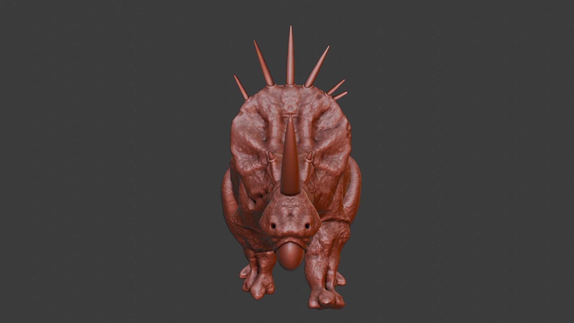 Dinosaur Styracosaurus 3D model_4