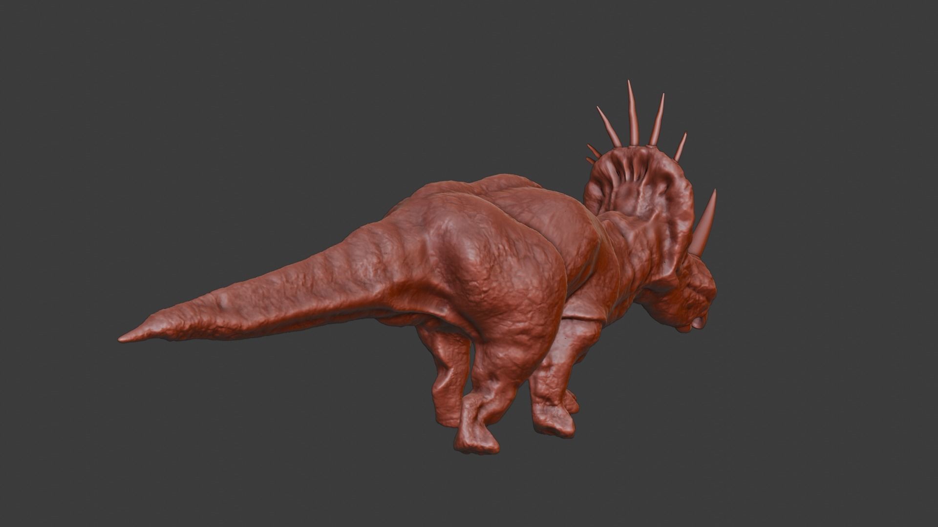 Dinosaur Styracosaurus 3D model_2