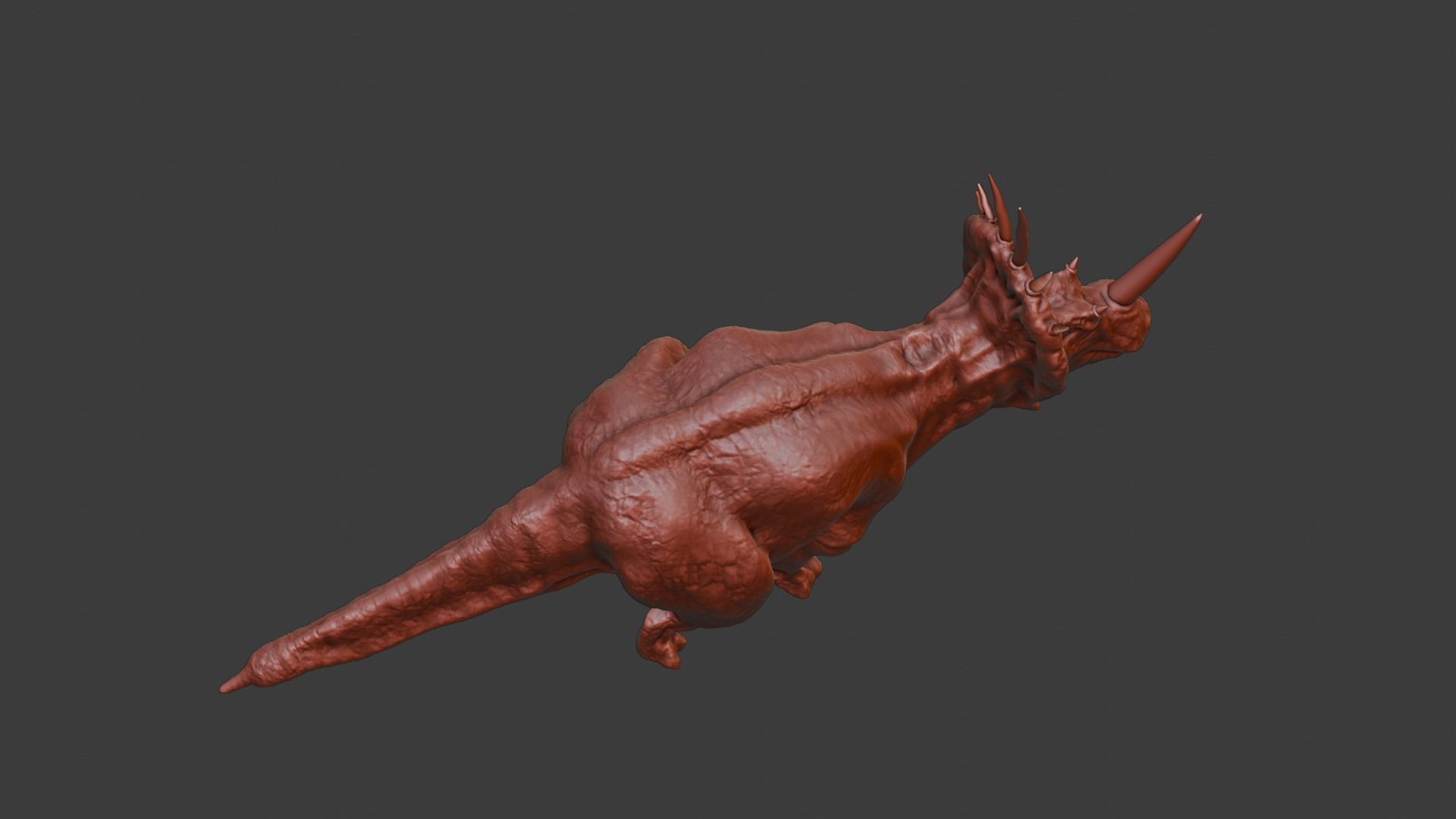 Dinosaur Styracosaurus 3D model_1