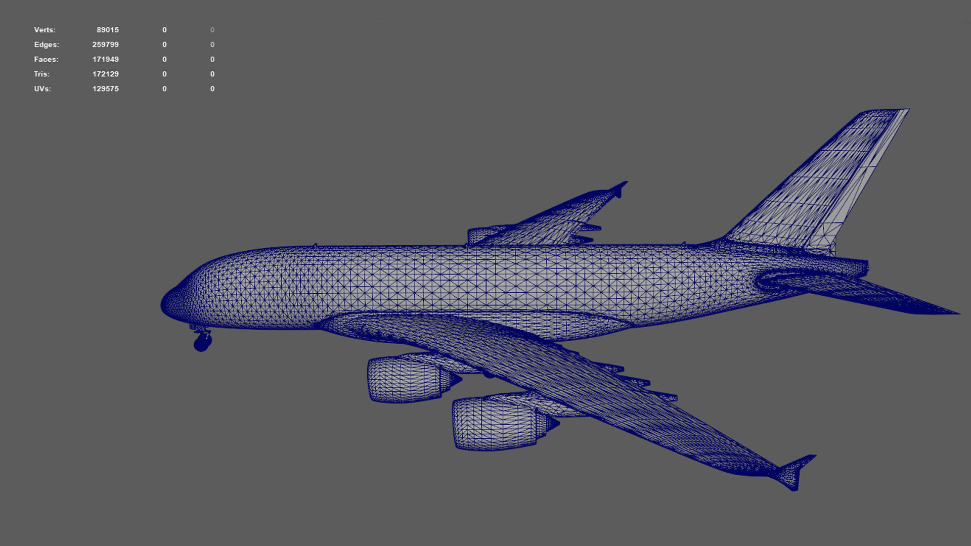 Elite Police Aircraft 3D Model 3D model_8