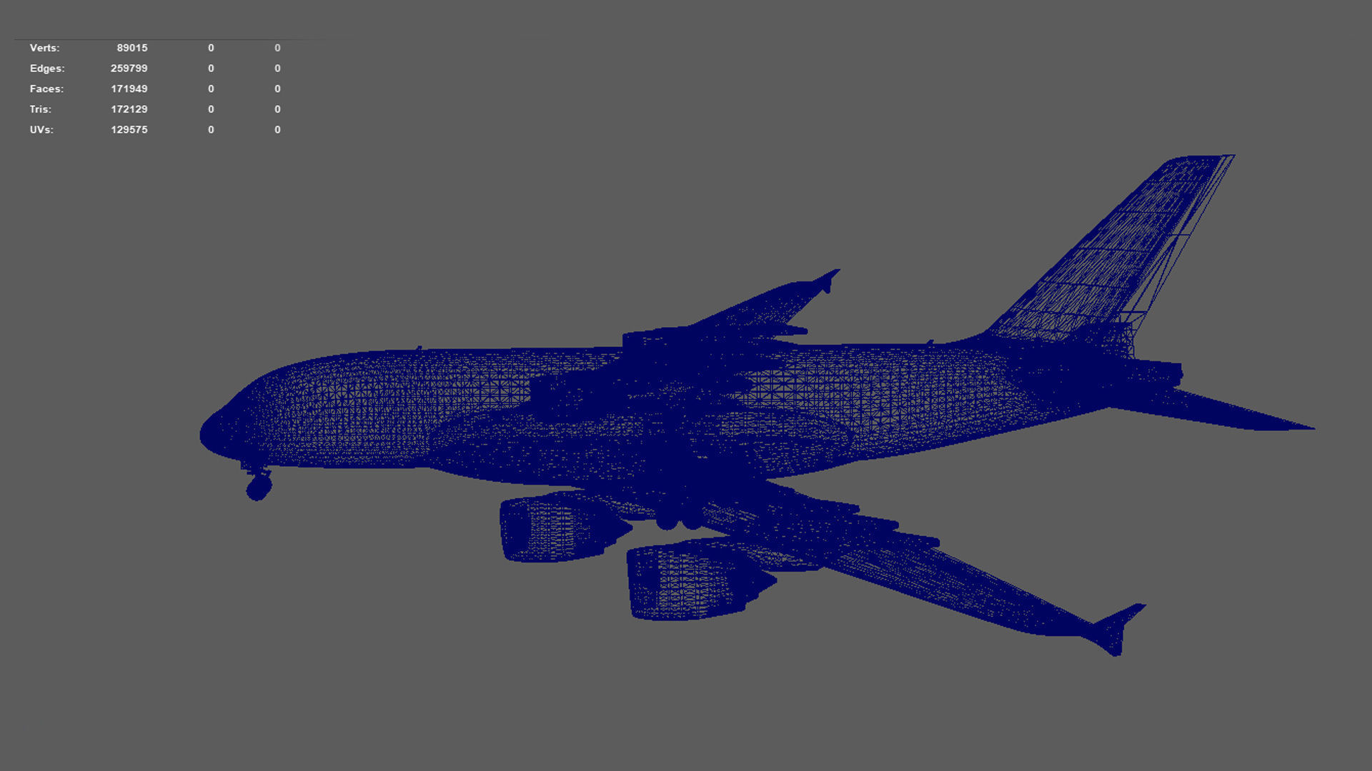 Elite Police Aircraft 3D Model 3D model_7