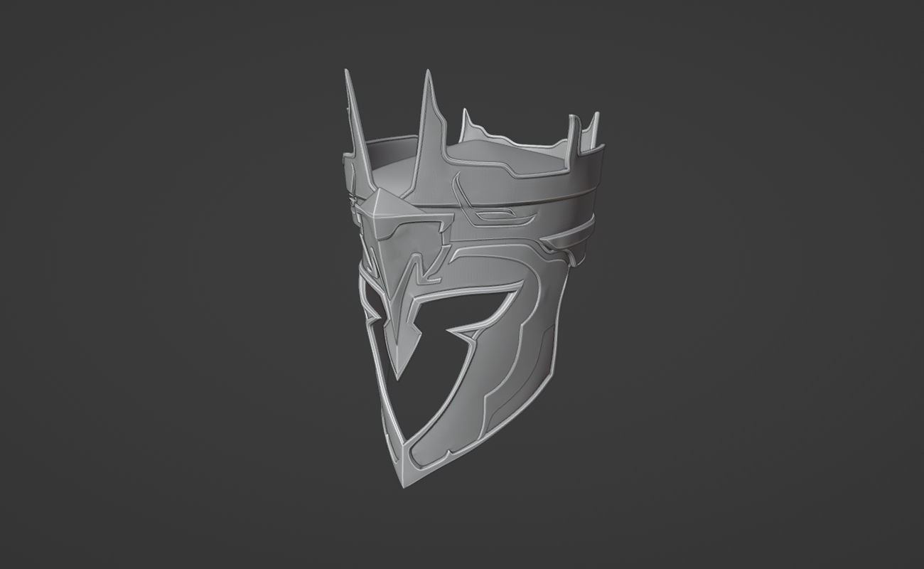 Reiko helmet from MK1 - Dressed to Kill 3D print model_5