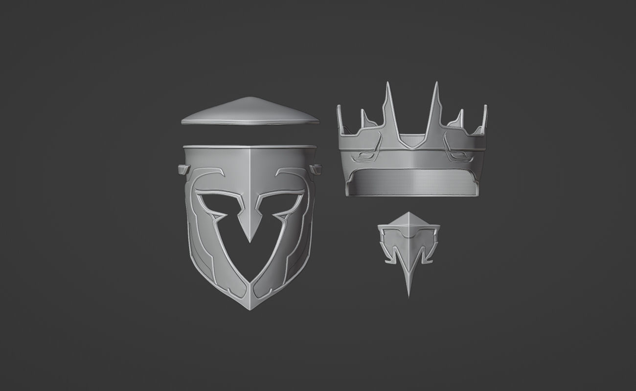 Reiko helmet from MK1 - Dressed to Kill 3D print model_2