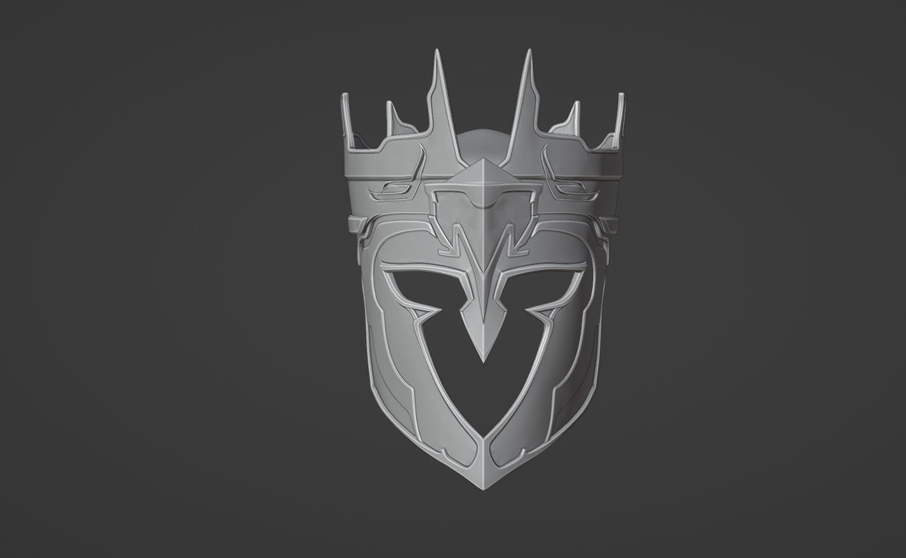 Reiko helmet from MK1 - Dressed to Kill 3D print model_1