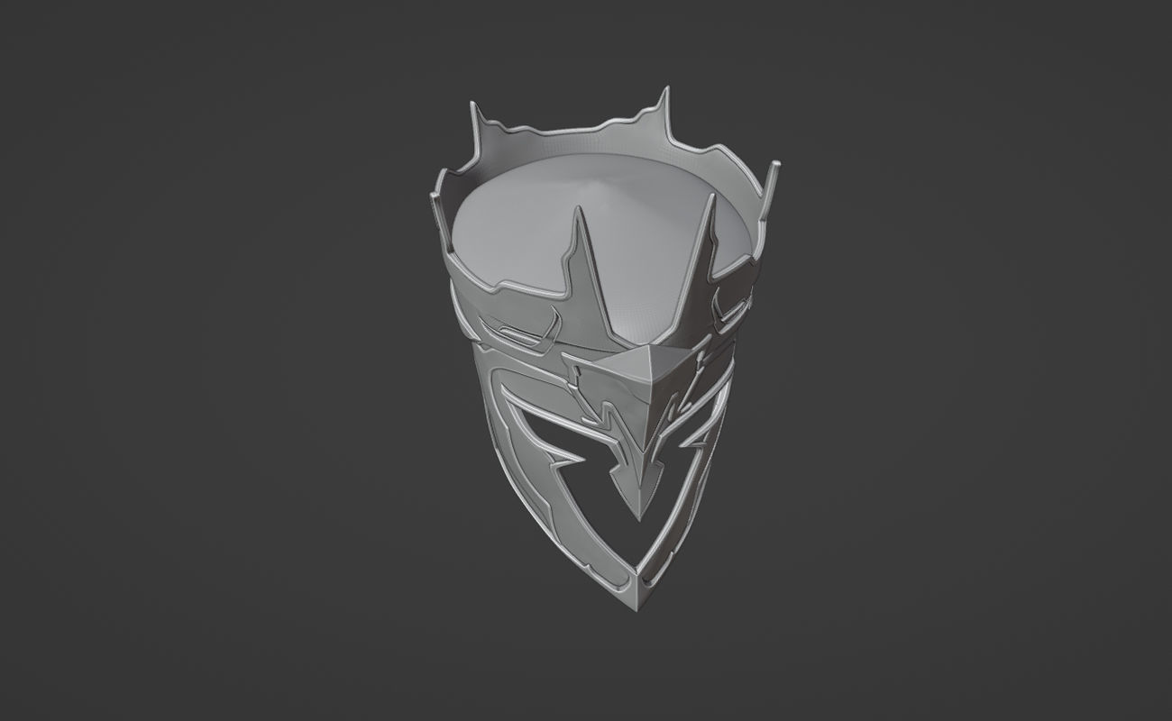 Reiko helmet from MK1 - Dressed to Kill 3D print model_7