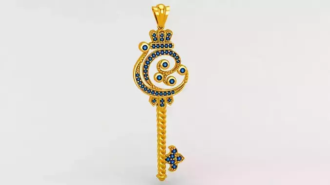 Luxury Key Pendant