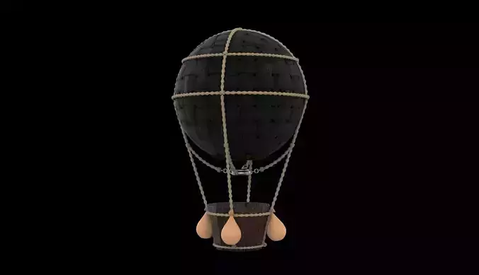 Balloon Low-poly 3D model