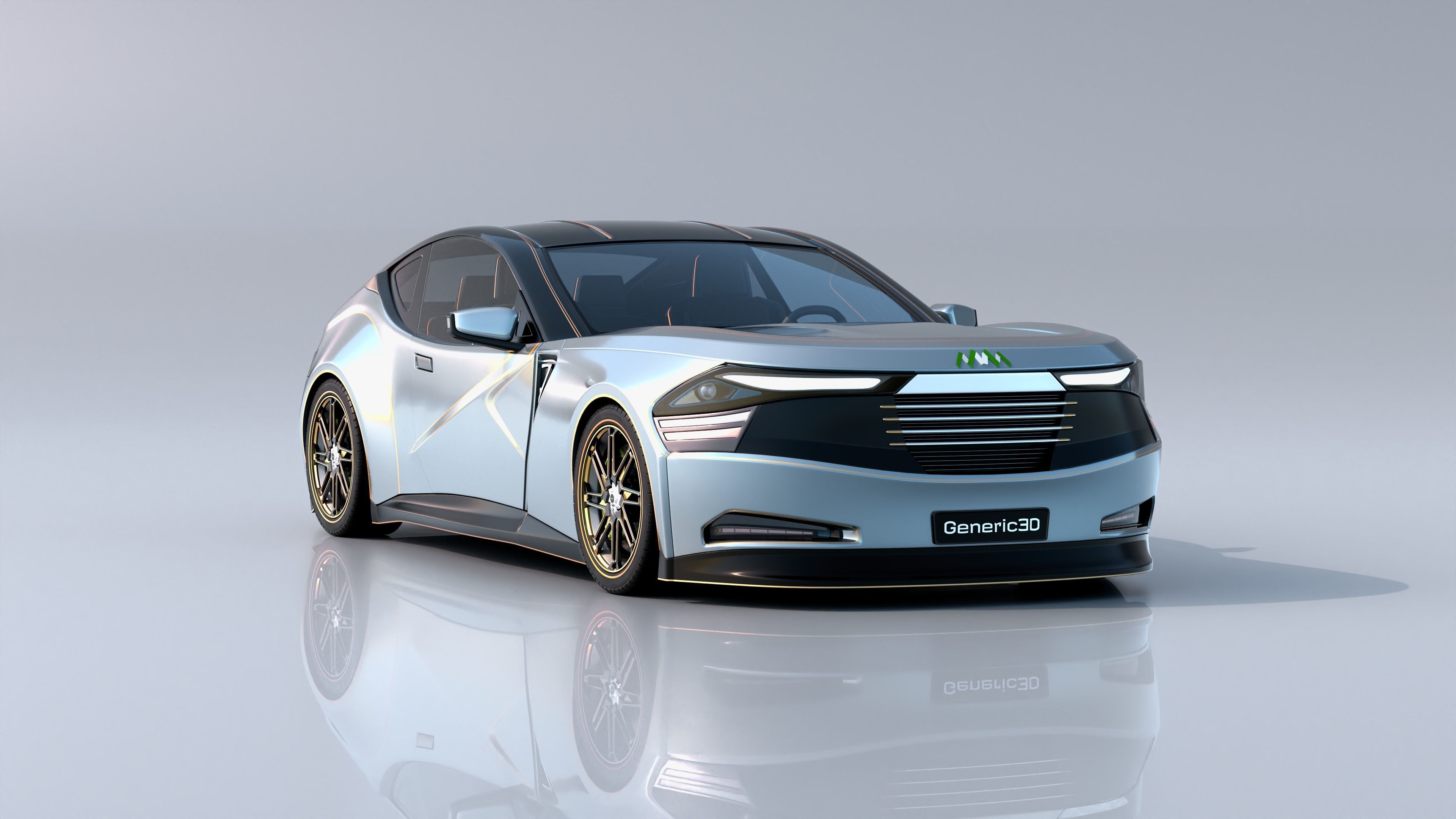 Generic Car Series - V1U2-G3D 3D model_20