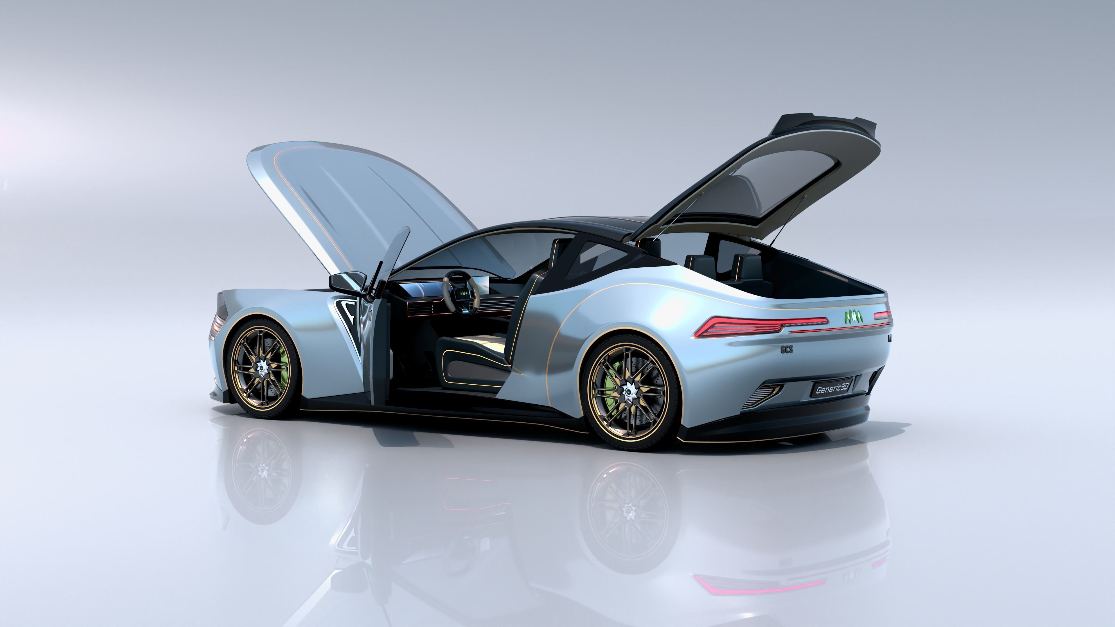 Generic Car Series - V1U2-G3D 3D model_19