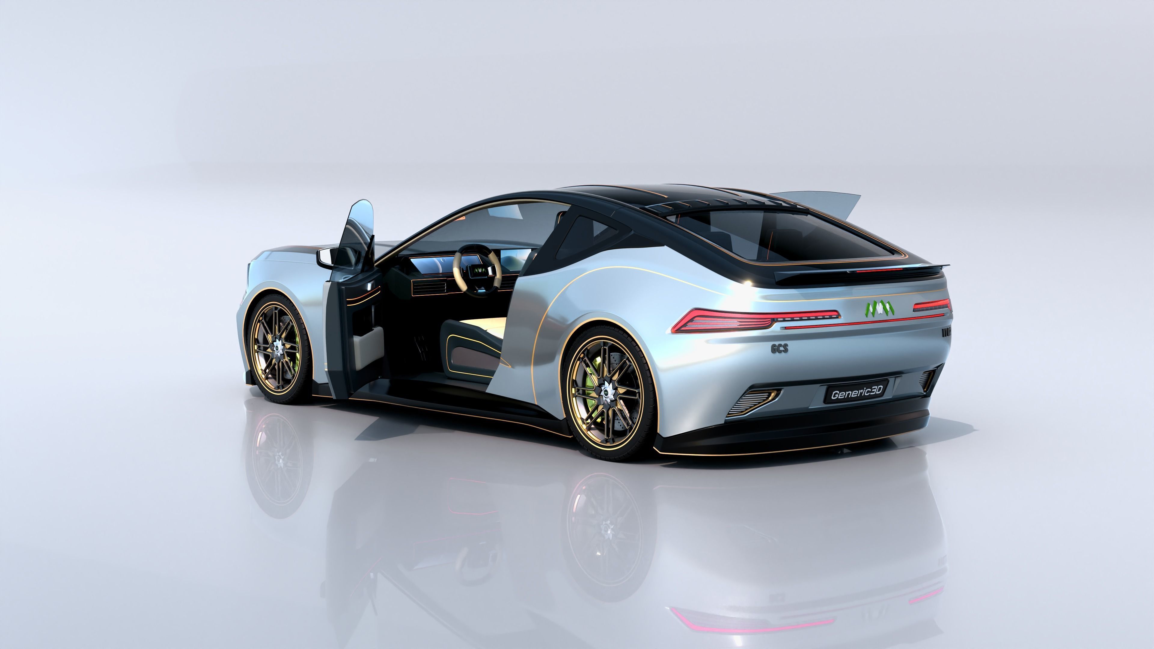 Generic Car Series - V1U2-G3D 3D model_13