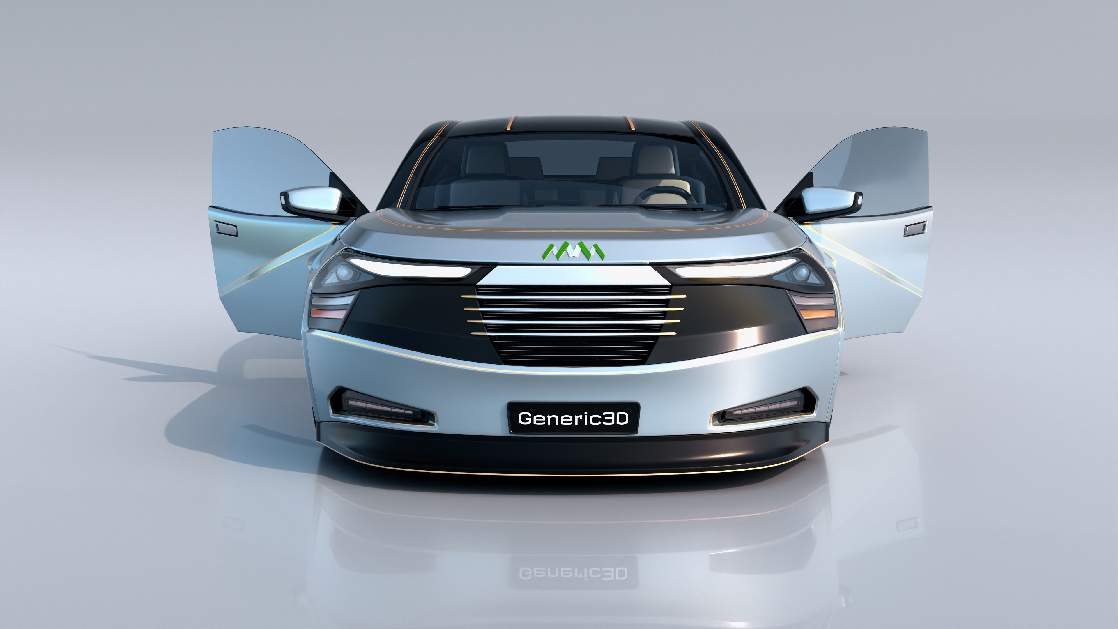 Generic Car Series - V1U2-G3D 3D model_18