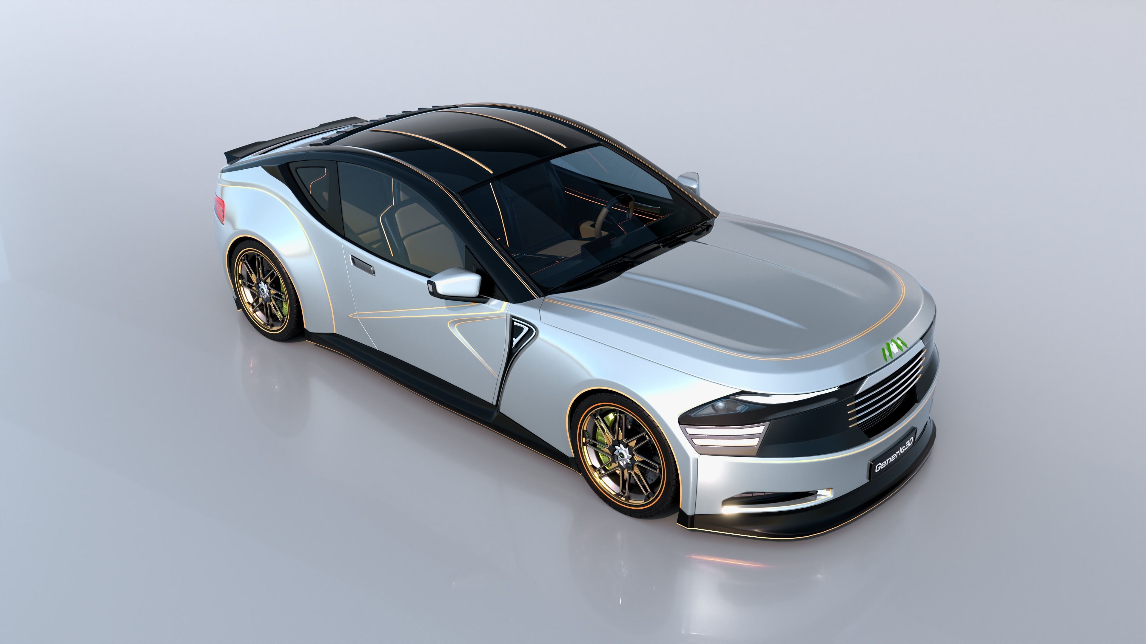 Generic Car Series - V1U2-G3D 3D model_8