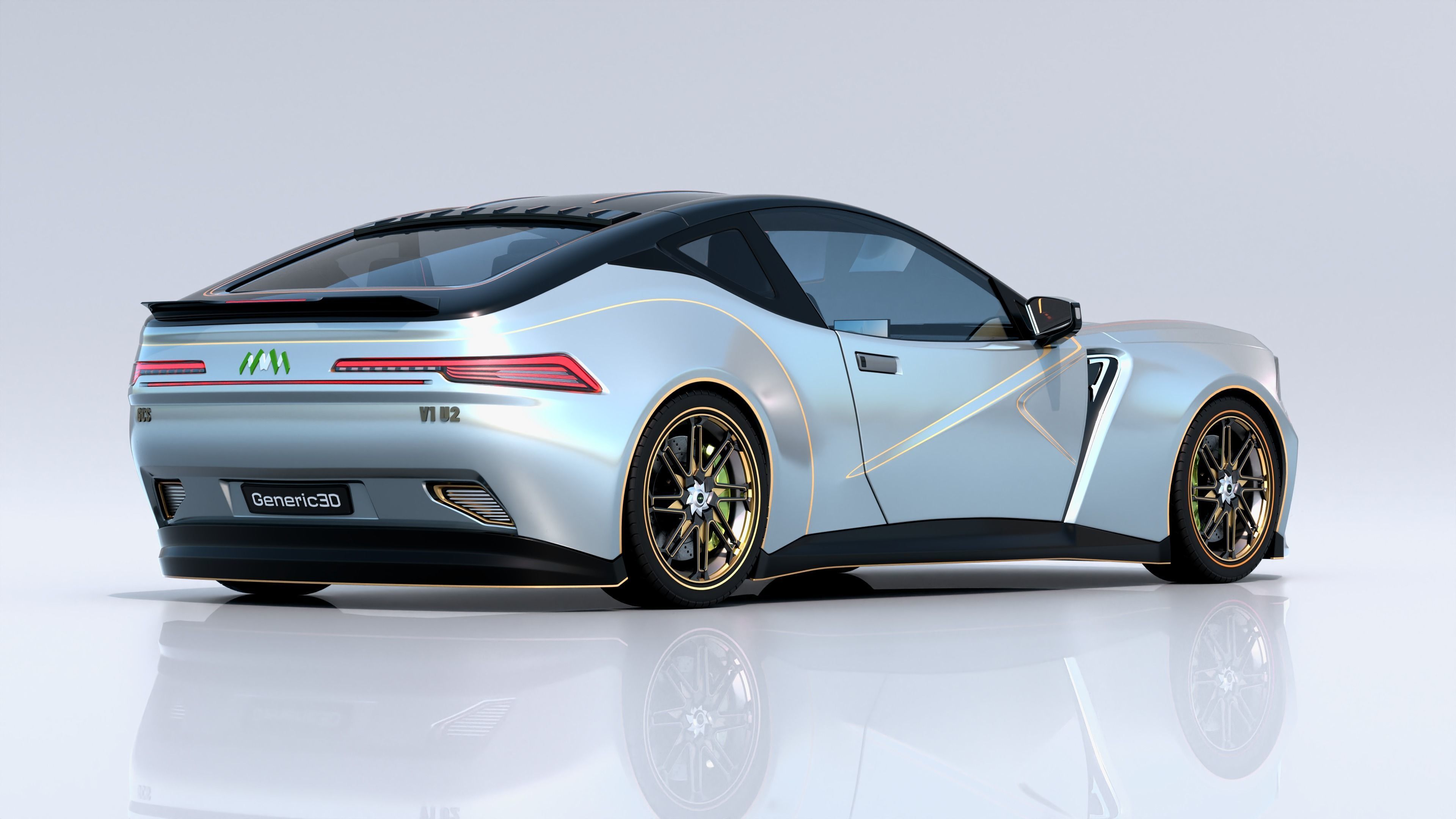 Generic Car Series - V1U2-G3D 3D model_21