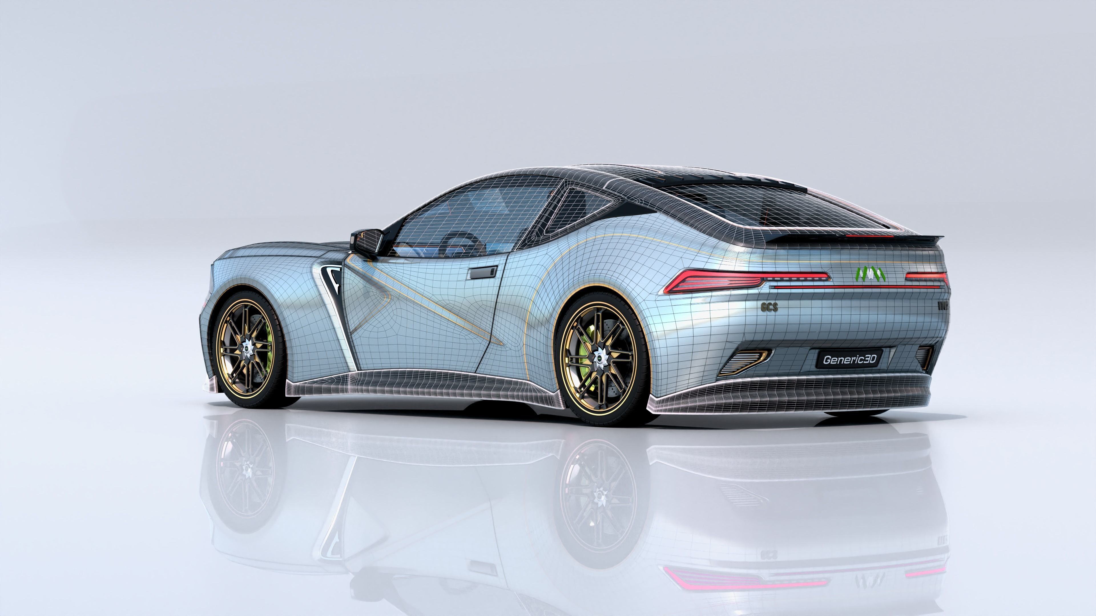 Generic Car Series - V1U2-G3D 3D model_23