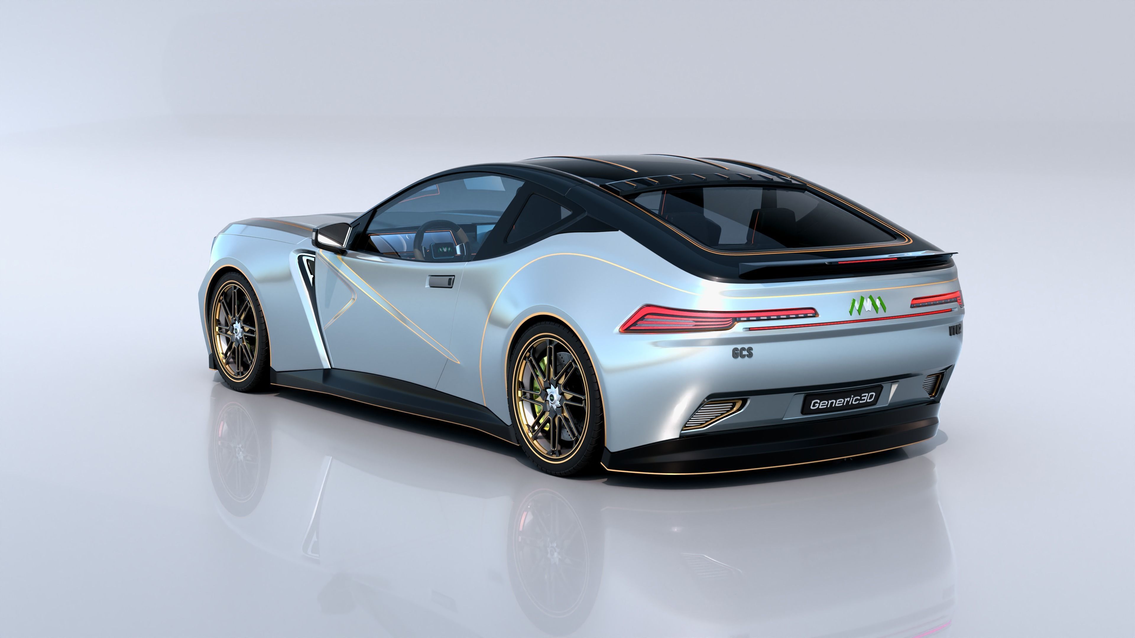 Generic Car Series - V1U2-G3D 3D model_4