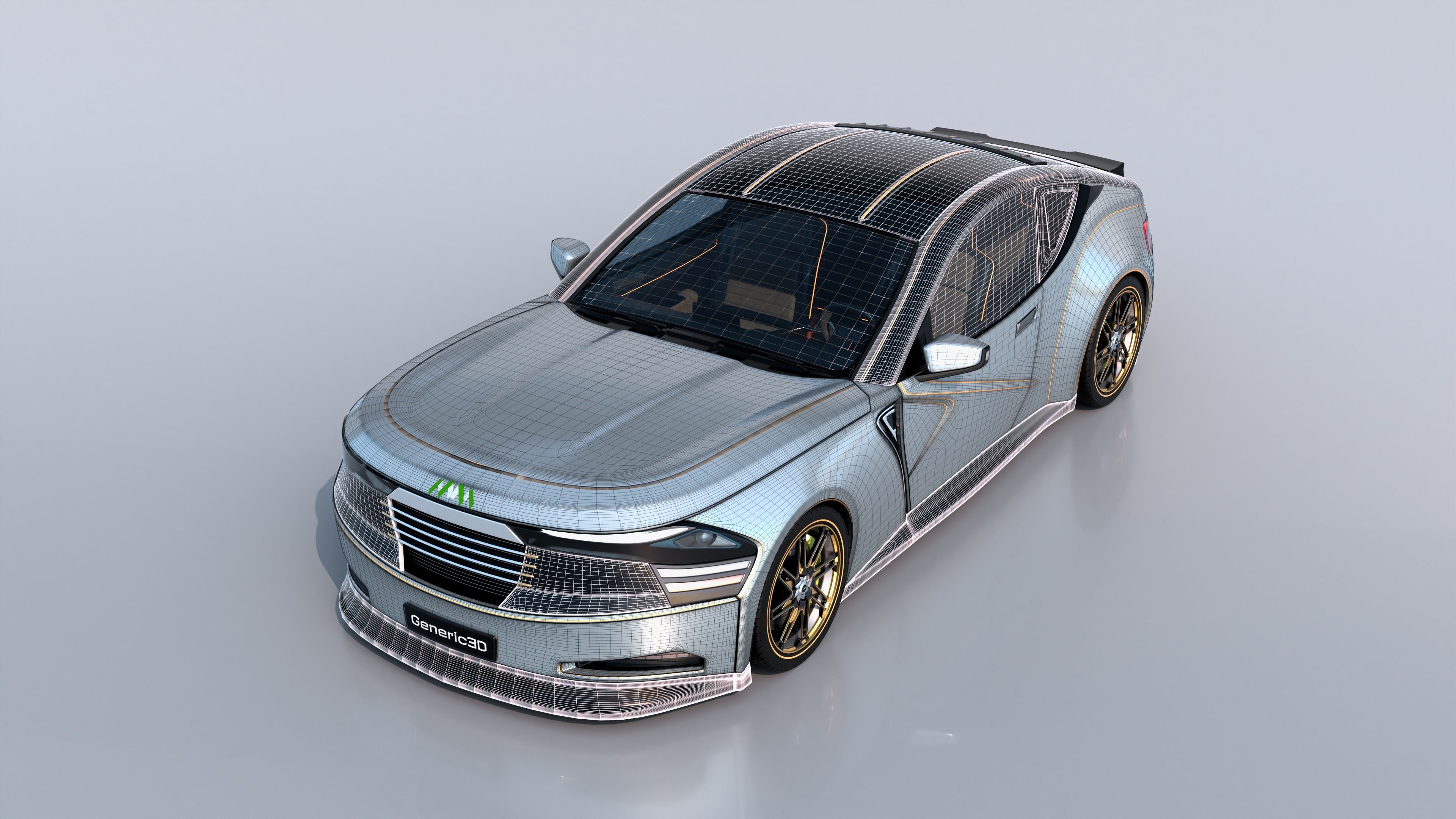 Generic Car Series - V1U2-G3D 3D model_24