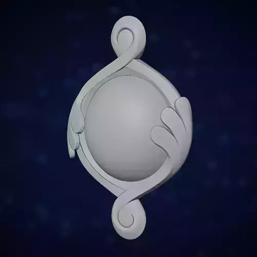 Fontaine Ousia Vision from Genshin Impact Printable STL Files