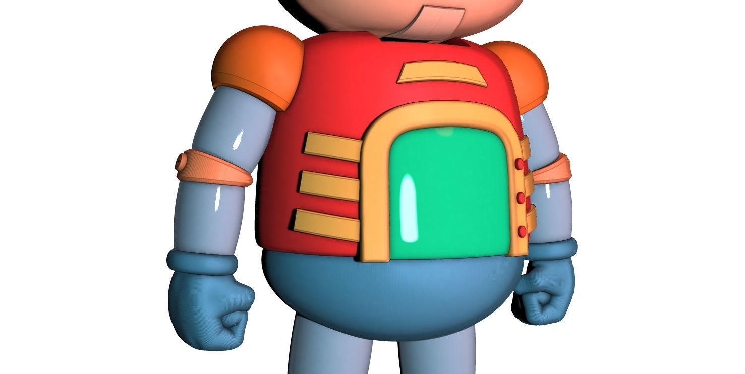 Robottino Cybot Robotchi Saibotto Robocchi 3D print model_4