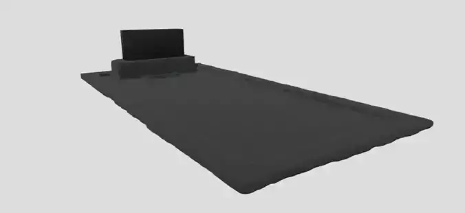  Tumba tomb stone tombstone  Low-poly 3D model