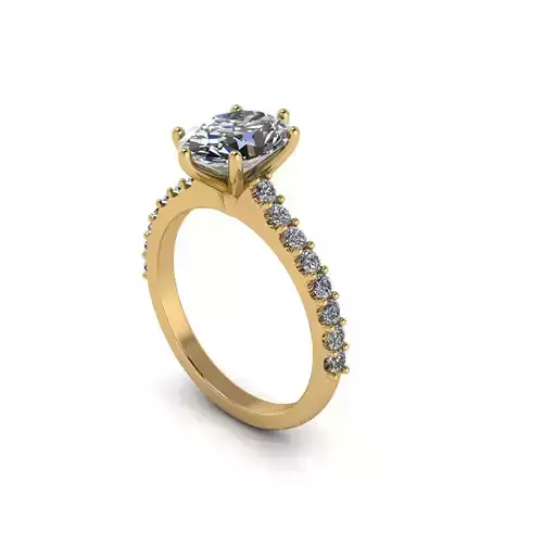 Solitaire Women Diamond Fashion Ring R215