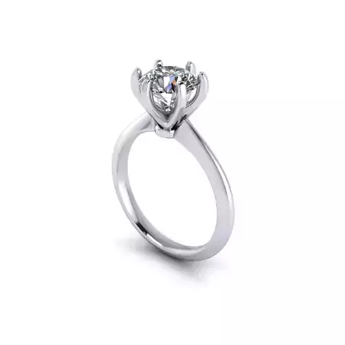 Solitaire Women Diamond Ring R184